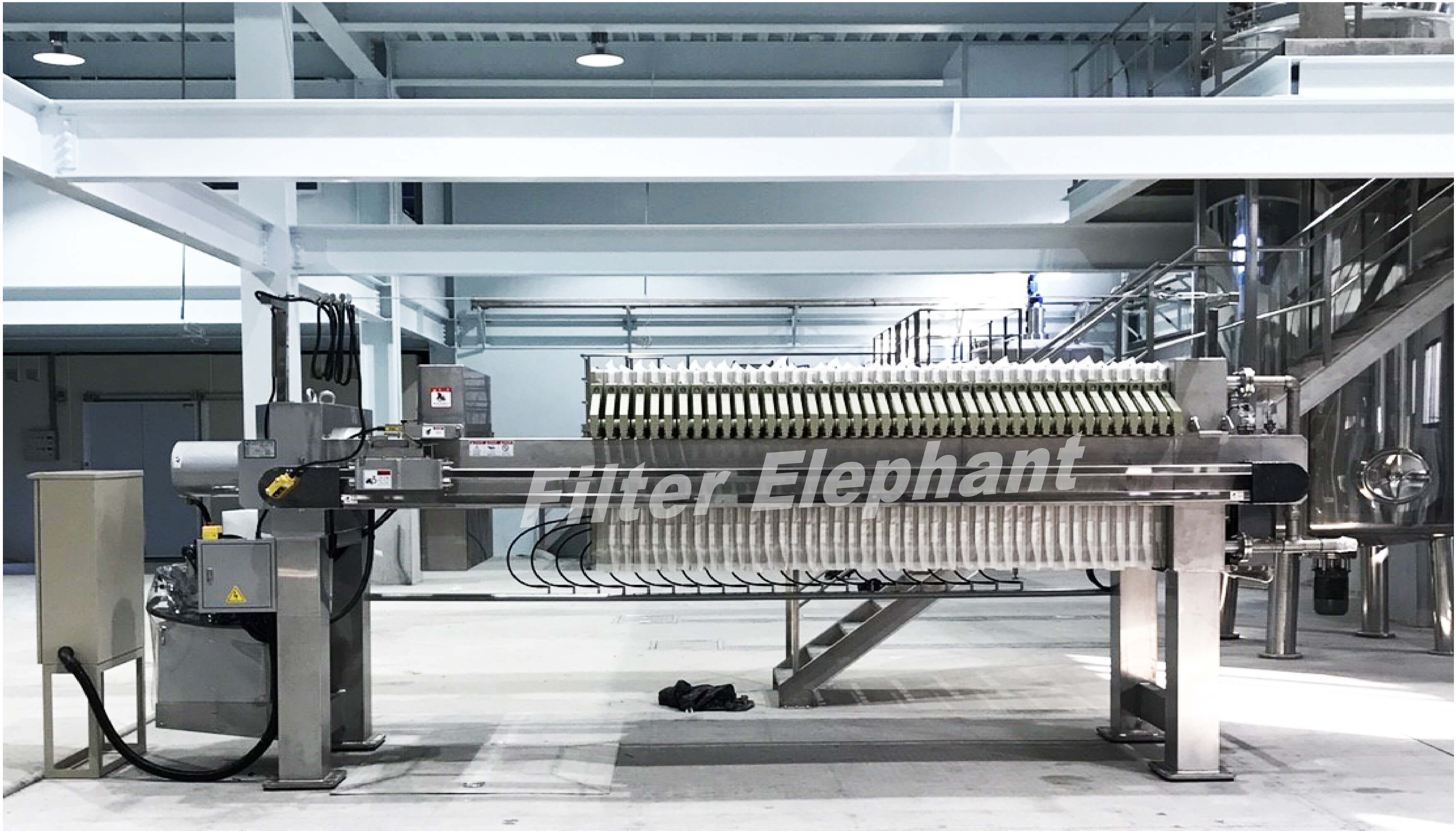 食品級壓濾機實況